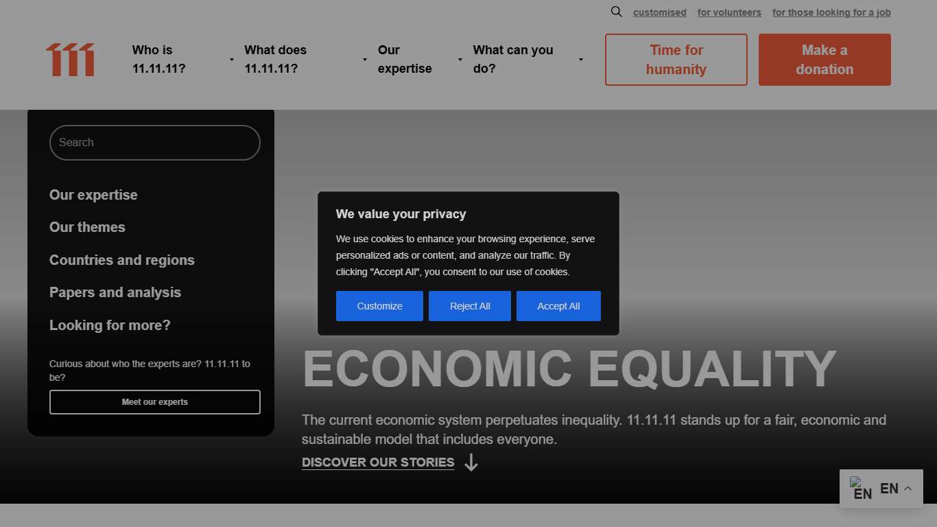 Economic equality | 11.11.11